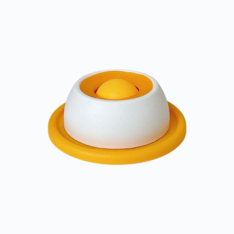 Anti-spill Slow Feeder Cat Toy, Boredom Buster, Chew-resistant Treat Dispenser